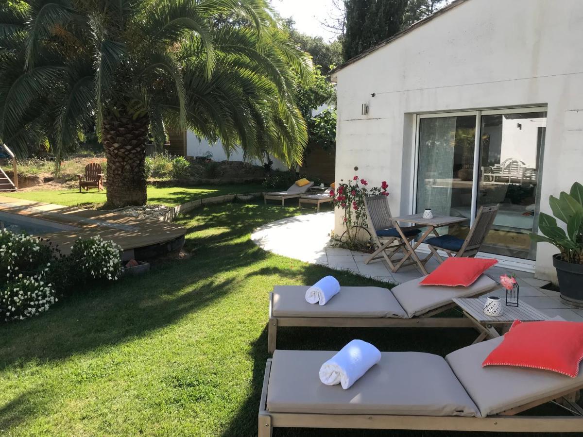 La Maison De La Dune - Chambres Climatisees - Jacuzzi 1Ere Seance Offerte - Piscine Chauffee Avec Abri Amovible - Plage Situee A 200M, Acces Direct Par Le Bois La Couarde-sur-Mer Exteriör bild