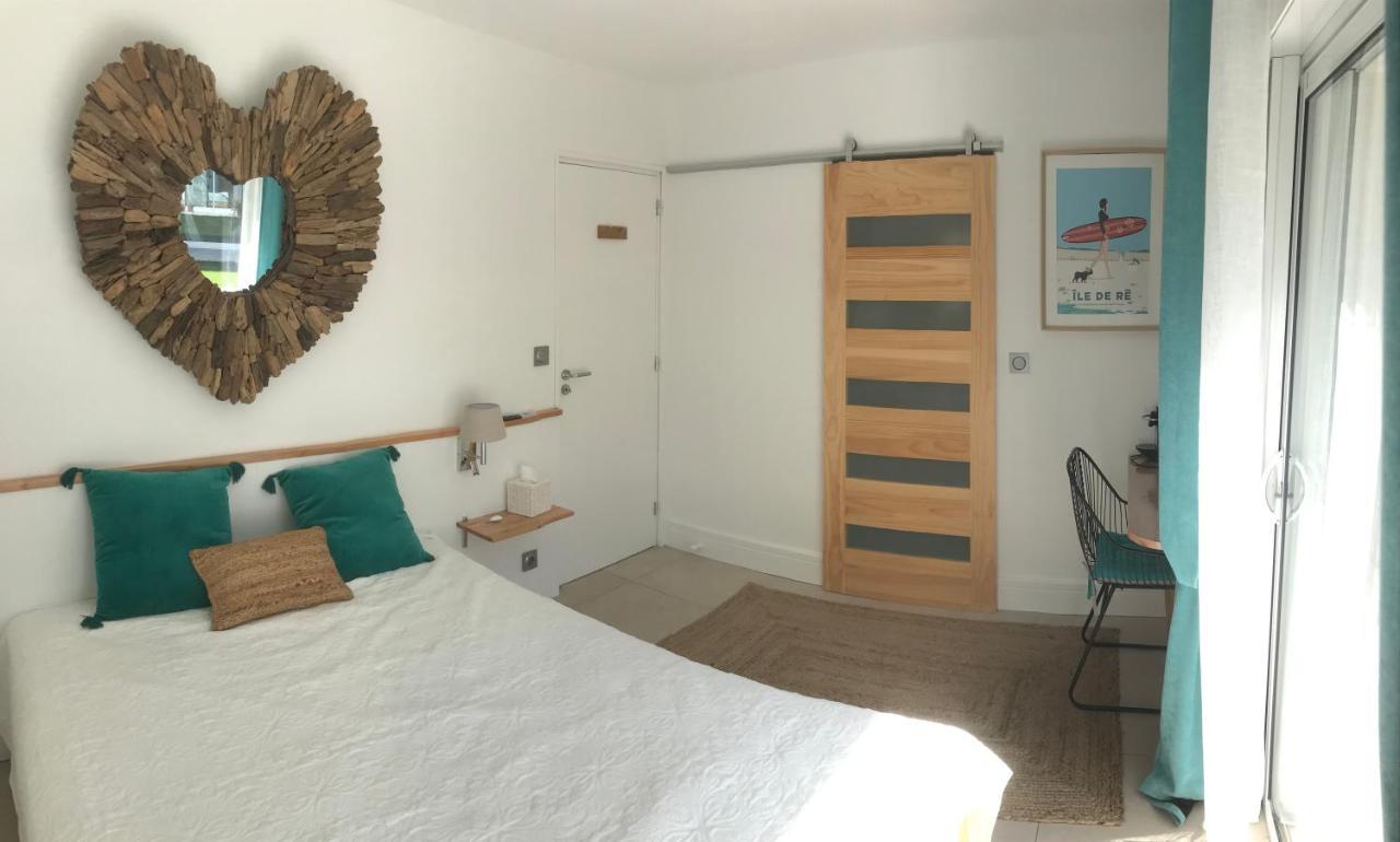 La Maison De La Dune - Chambres Climatisees - Jacuzzi 1Ere Seance Offerte - Piscine Chauffee Avec Abri Amovible - Plage Situee A 200M, Acces Direct Par Le Bois La Couarde-sur-Mer Exteriör bild