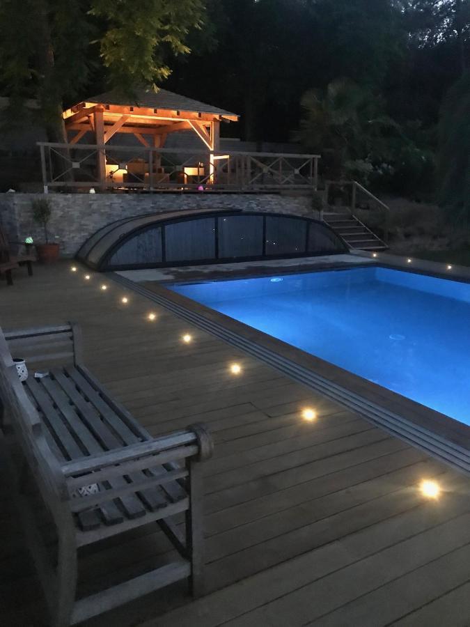 La Maison De La Dune - Chambres Climatisees - Jacuzzi 1Ere Seance Offerte - Piscine Chauffee Avec Abri Amovible - Plage Situee A 200M, Acces Direct Par Le Bois La Couarde-sur-Mer Exteriör bild